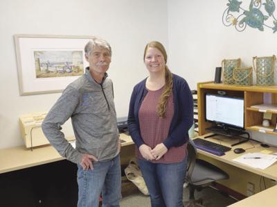 Pastor Michael with Melissa Beale