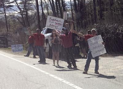 Electric Co-op strikers