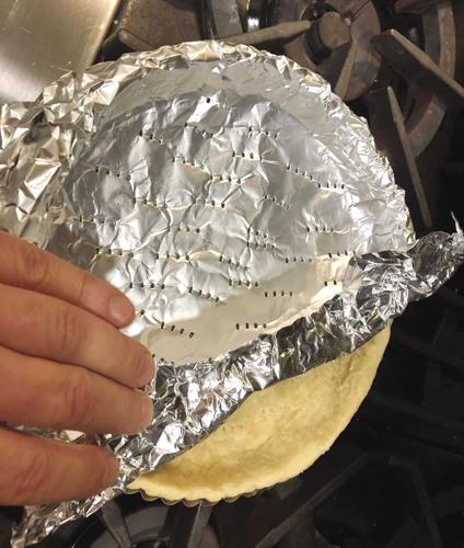 Checking & removing heavy foil