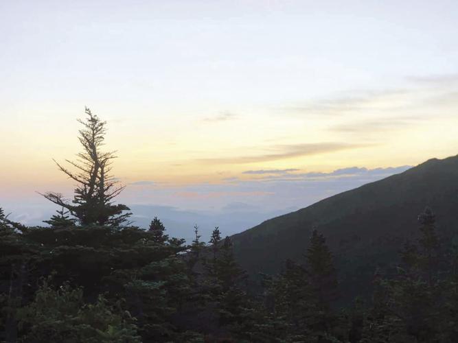 Presidential Traverse sunset