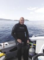Diving on Winnipesaukee