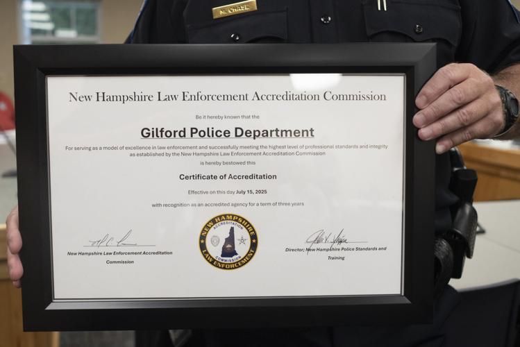 Accreditation certificate