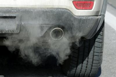 When a vehicle is stopped but the engine is running, it's still burning gas and emitting pollutants.