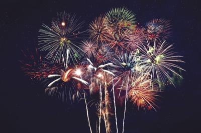 Fireworks at Night