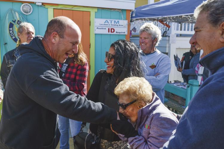 Hope Makris and Mike Bordes