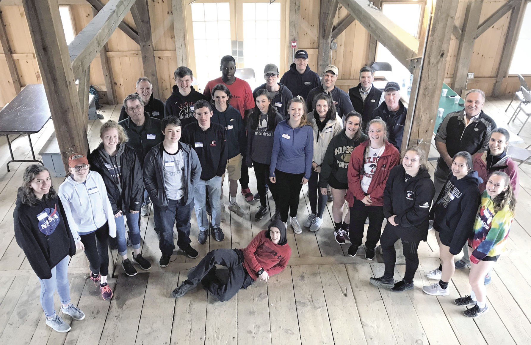 Sophomores at Prescott Farm