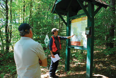 Saving the trees – Logging at Weeks Woods has some worried but officials say it’s good for the forest