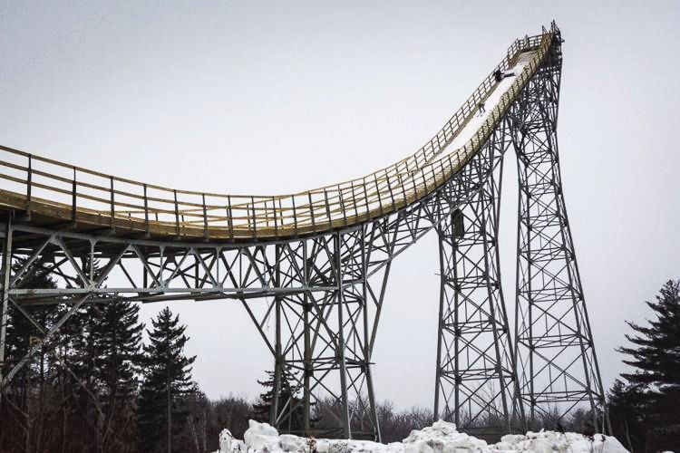 Ski Jump Flies Onto National Register Outdoors Laconiadailysun Com