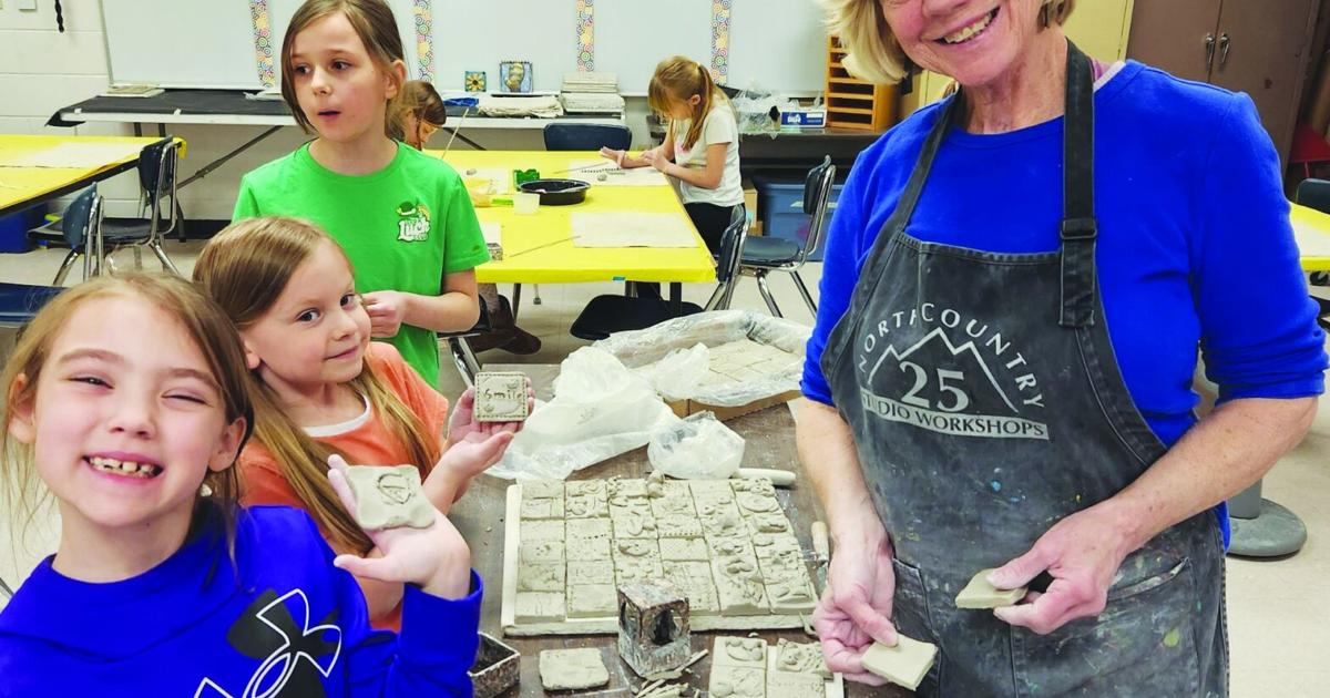 Southwick School students create community wall mural
