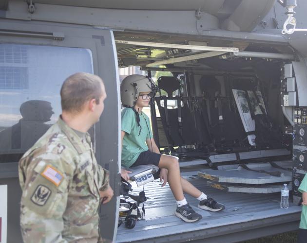 Owen Rockwood in the chopper