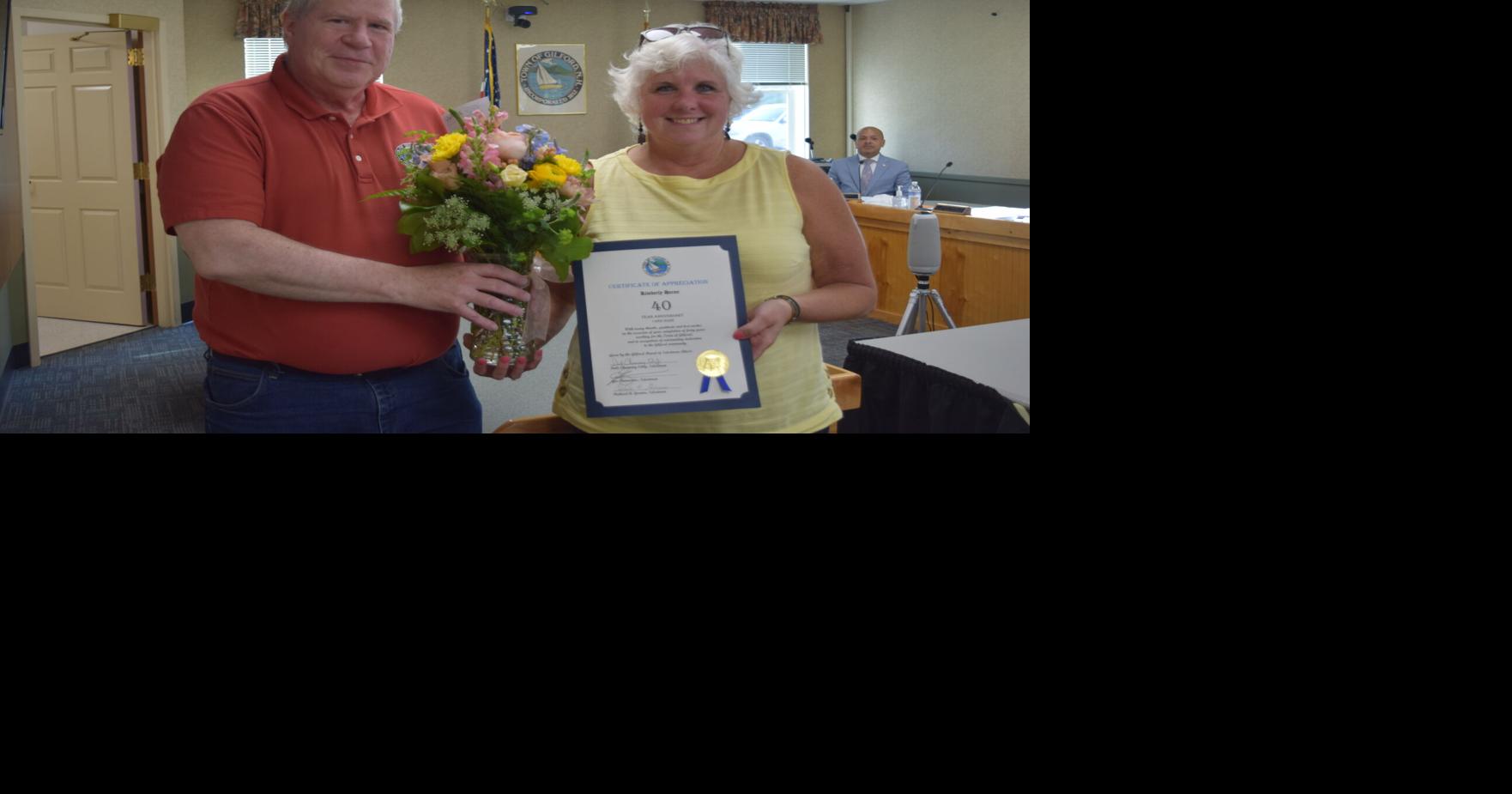 Gilford Selectboard honors employee, pair of volunteers for dedicated service