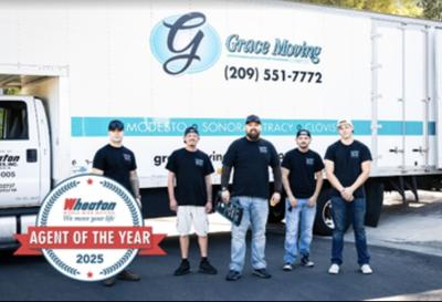 Grace Moving Company, LLC, awarded Agent of the Year Wheaton World Wide Moving agent among best in moving industry
