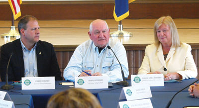 US Secretary of Agriculture Sonny Perdue visits Wolfeboro to hear local concerns