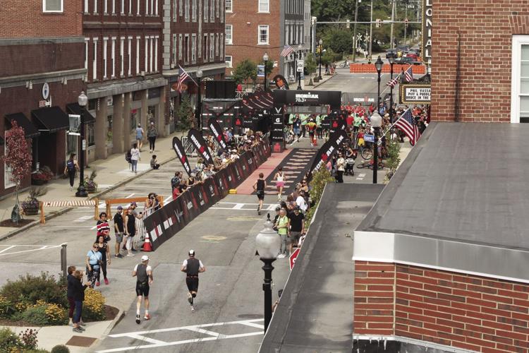 Group at finish line