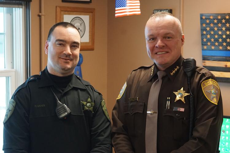Deputy Nathan Moss and Sheriff Bill Wright