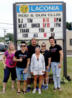 Rod & Gun Club donates to Recycled Percussion charity