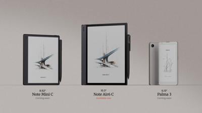 BOOX Debuts All-New Note Mini C, Note Air6 C, and Palma 3 at 2026 Fall Launch Event