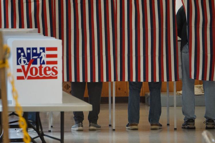 Ward 6 voting booths