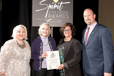 Taylor wins volunteer award