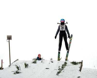 Learning to fly — Fledgling ski jumpers start small, then soar