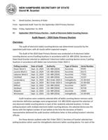 Sept. 2024 State Primary Audit Report