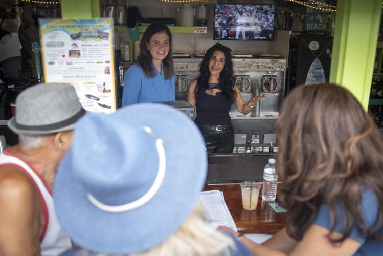 Gov. Kelly Ayotte and Cynthia Makris