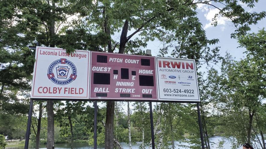 Colby Field scoreboard