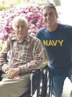 98-year-old veteran taking part in Moultonborough parade