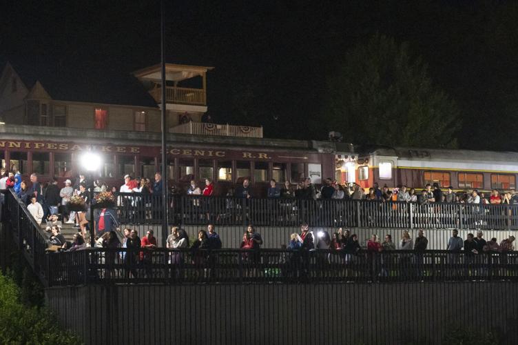 Fireworks crowd