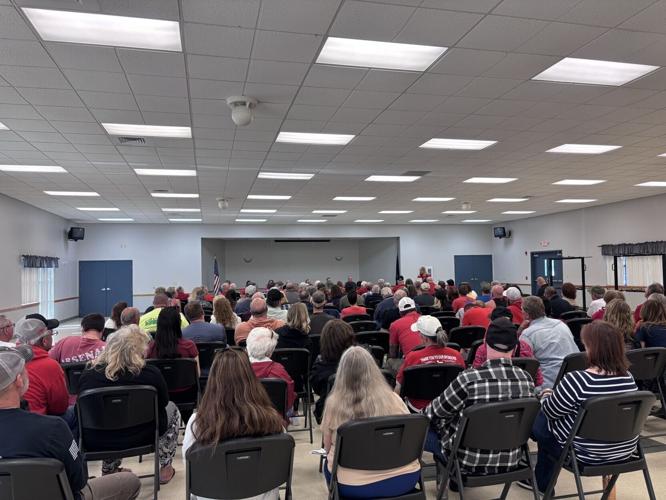 back of meeting