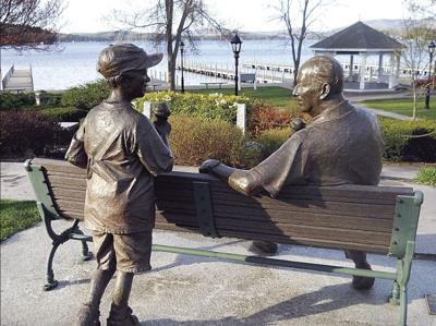 sculpture in Cate Park