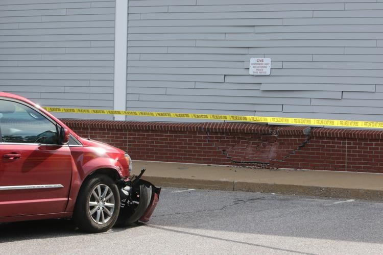 Van vs building