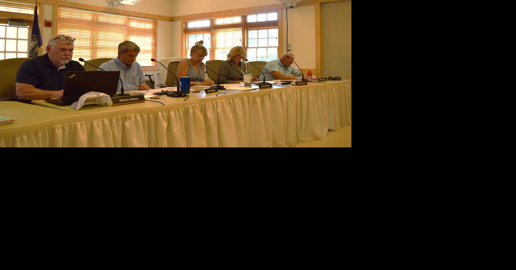 Meredith Selectboard tables discussion on restructuring planning and development dept