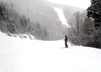 Snow! Gunstock Mountain is open, along with other area slopes