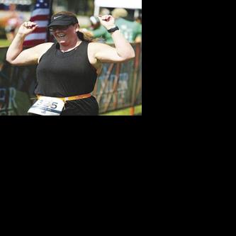 Lauren Howard completes first sprint triathlon