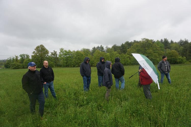 Walking the property