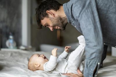Paid leave gives fathers time to bond with their children and improves their mental health.