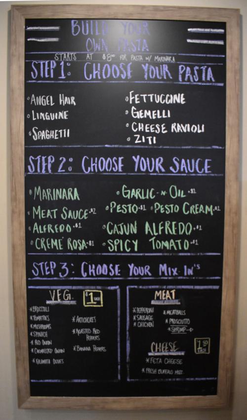 12-18 Faro Express Menu