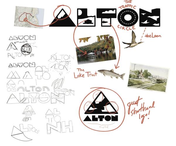 Alton logo design