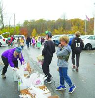 Sanbornton Central School students  serve community and honor veterans