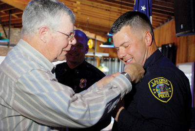 Canfield is sworn in