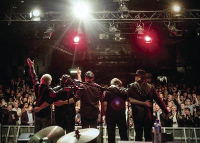 11-17 The Weight Band on stage