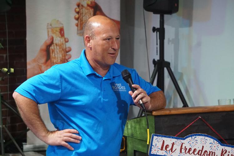 Rep. Mike Bordes speaking