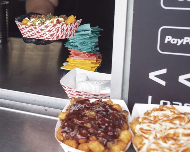 Loaded baked potato tots