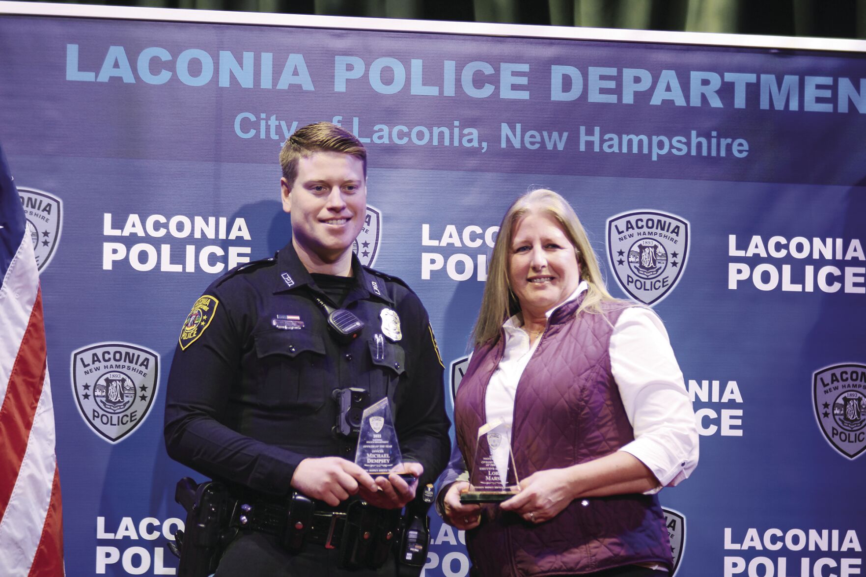 Laconia PD Honors Officer Civilian Employee Of The Year Thursday   63651b9d04e63.image 