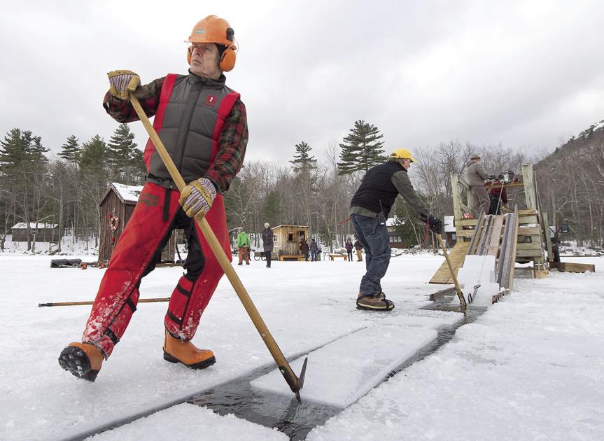 Resort keeps ice harvesting tradition alive