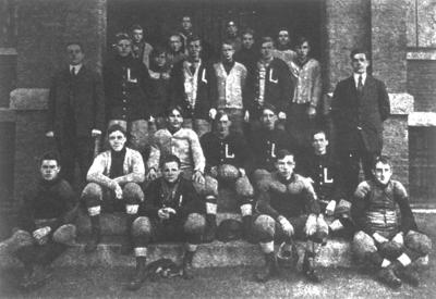 11-27 1908 LHS Football Team