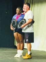 Celestyne D’Almeida completes ‘legacy lift’ at 15