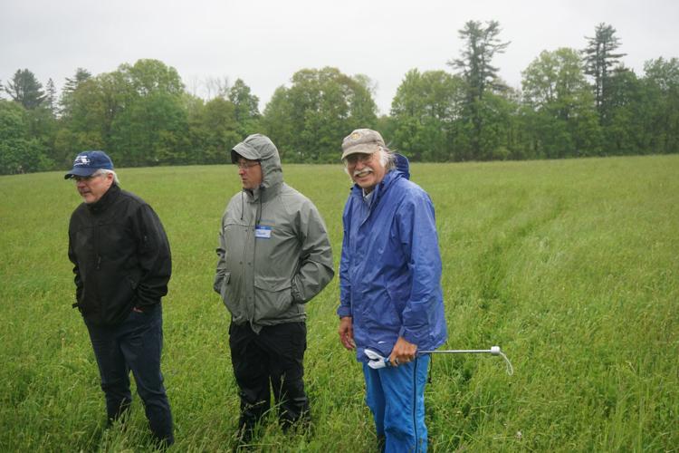 Mayor Andrew Hosmer, Jason Sproul and James Anderson