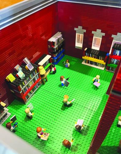 Inside of Lego Replica